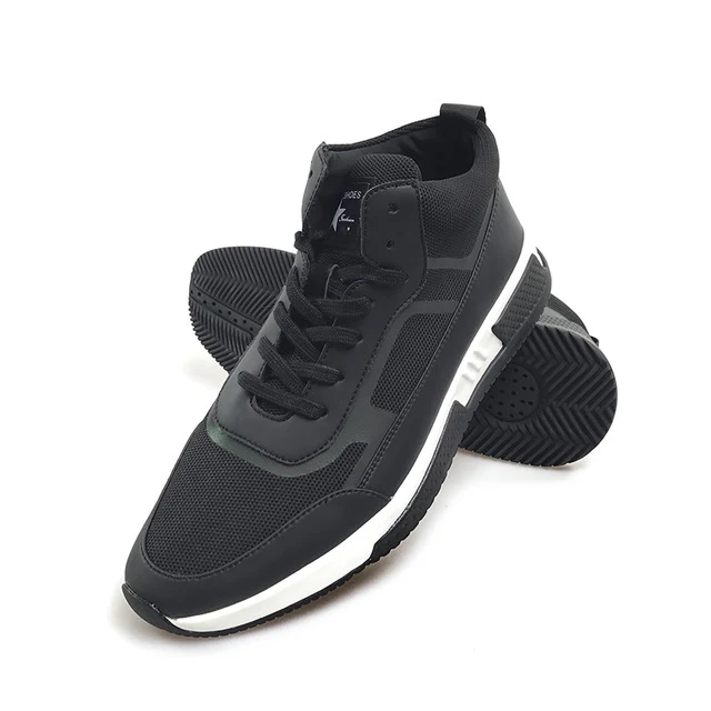 High Street Trendy Classic Genuine Leather Patchwork Men Sporty Sneaker
