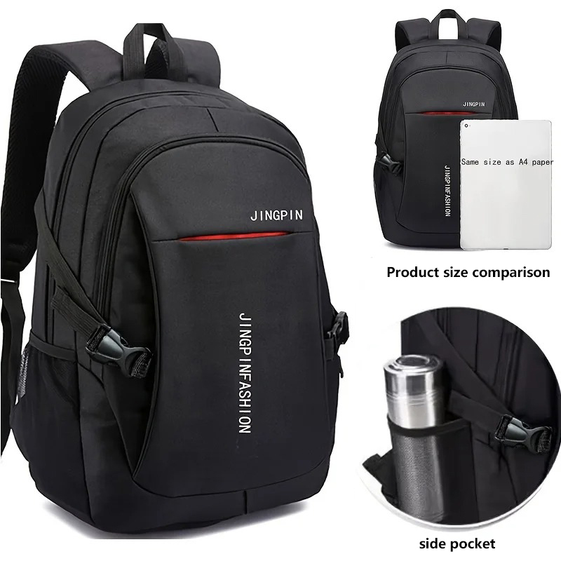 Men's Backpacks Oxford Waterproof Rucksack Business Computer Bag Casual Travel Backpack Senior High School Student Schoolbag