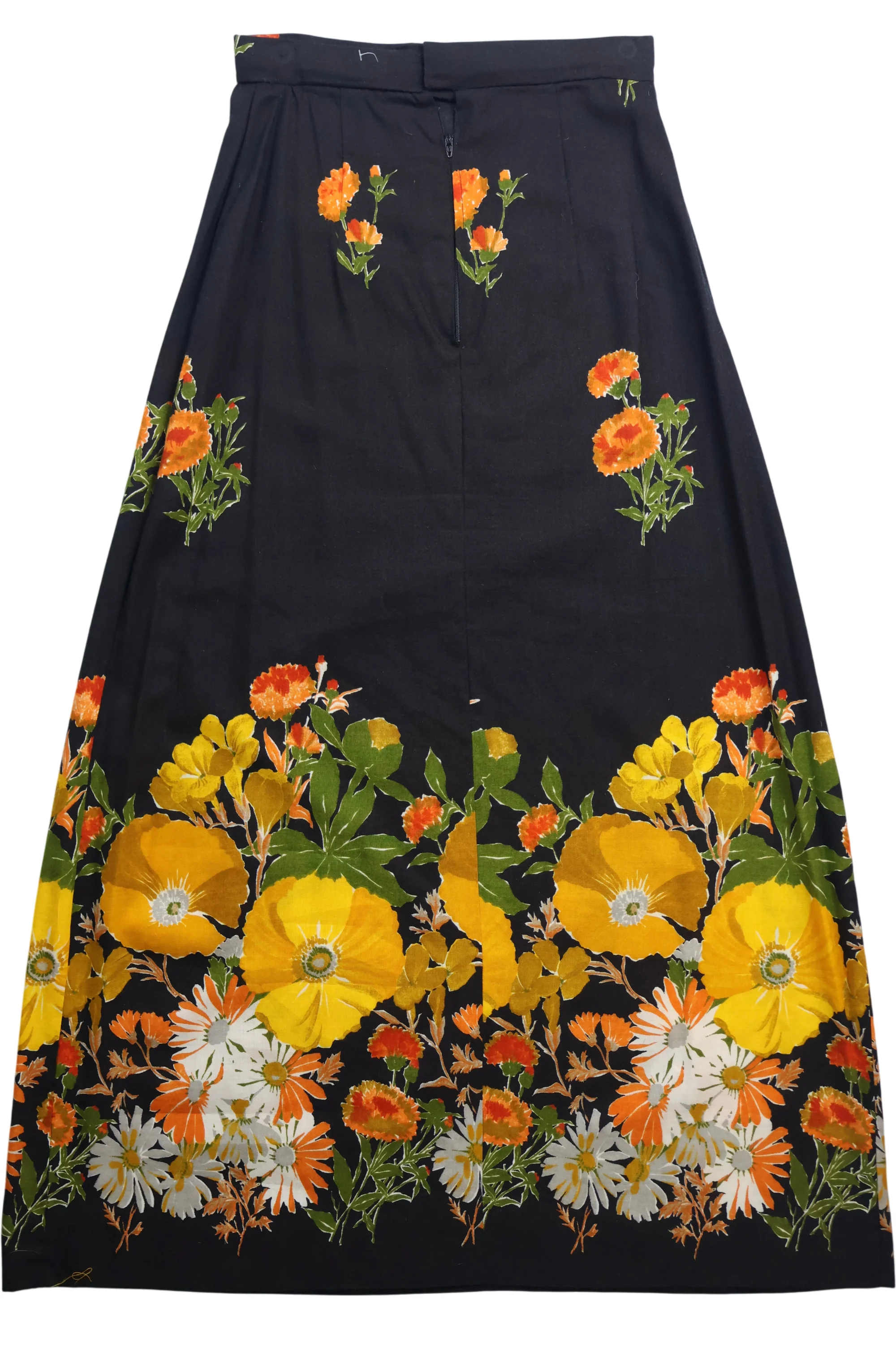 Homemade Floral Maxi Skirt