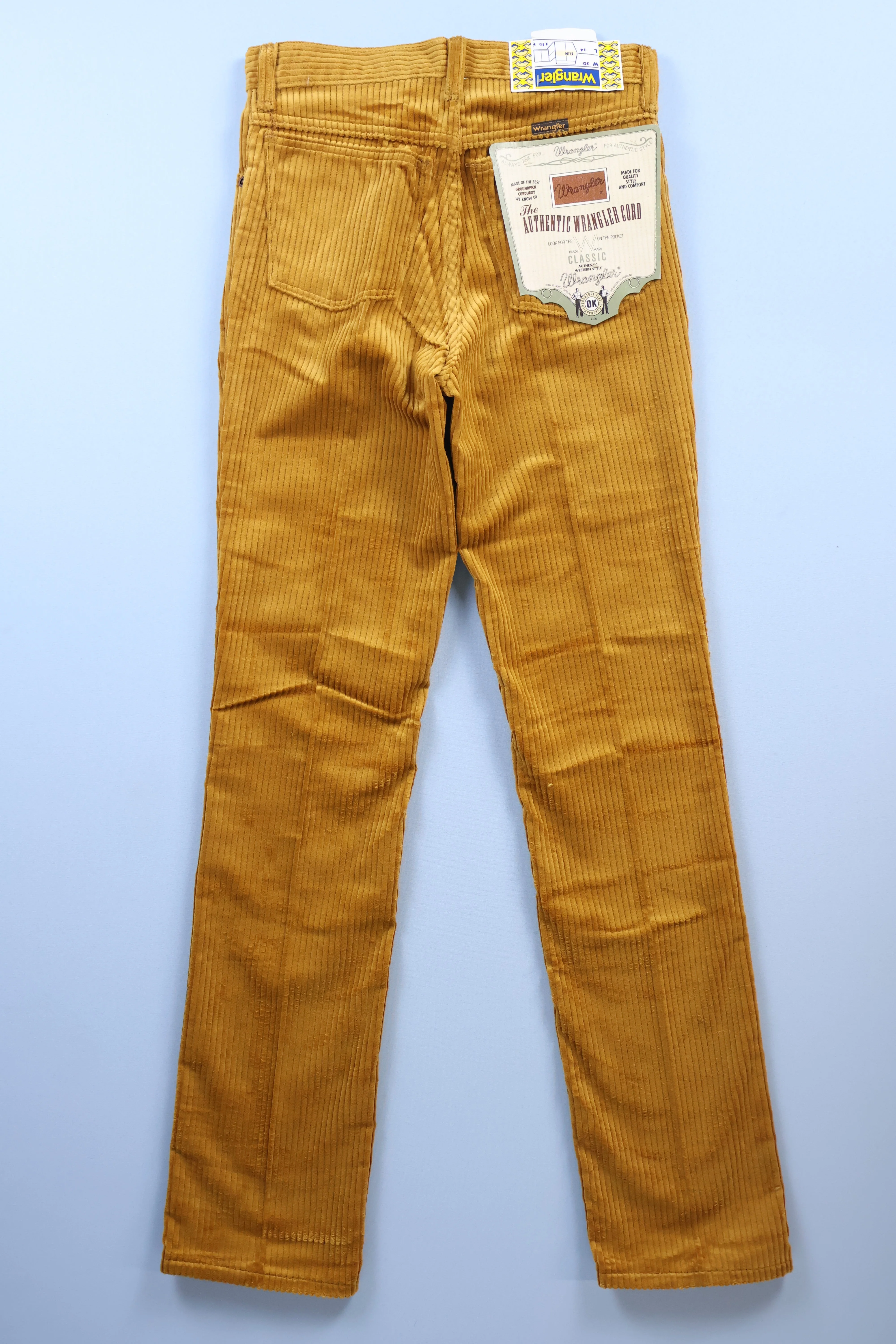 Vintage Deadstock Wrangler Jumbo Corduroy Trousers